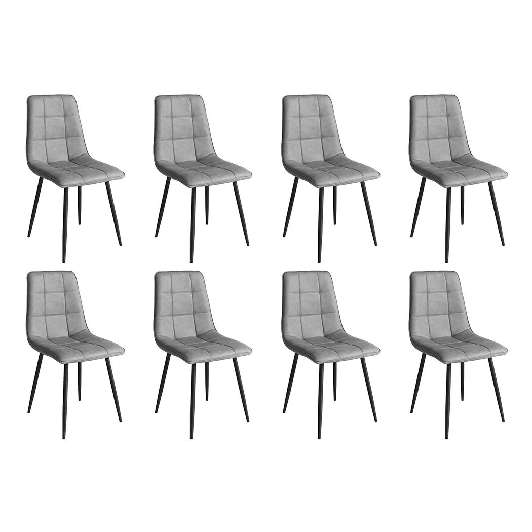 Levede 8x Dining Chairs Kitchen Chair - Image 9