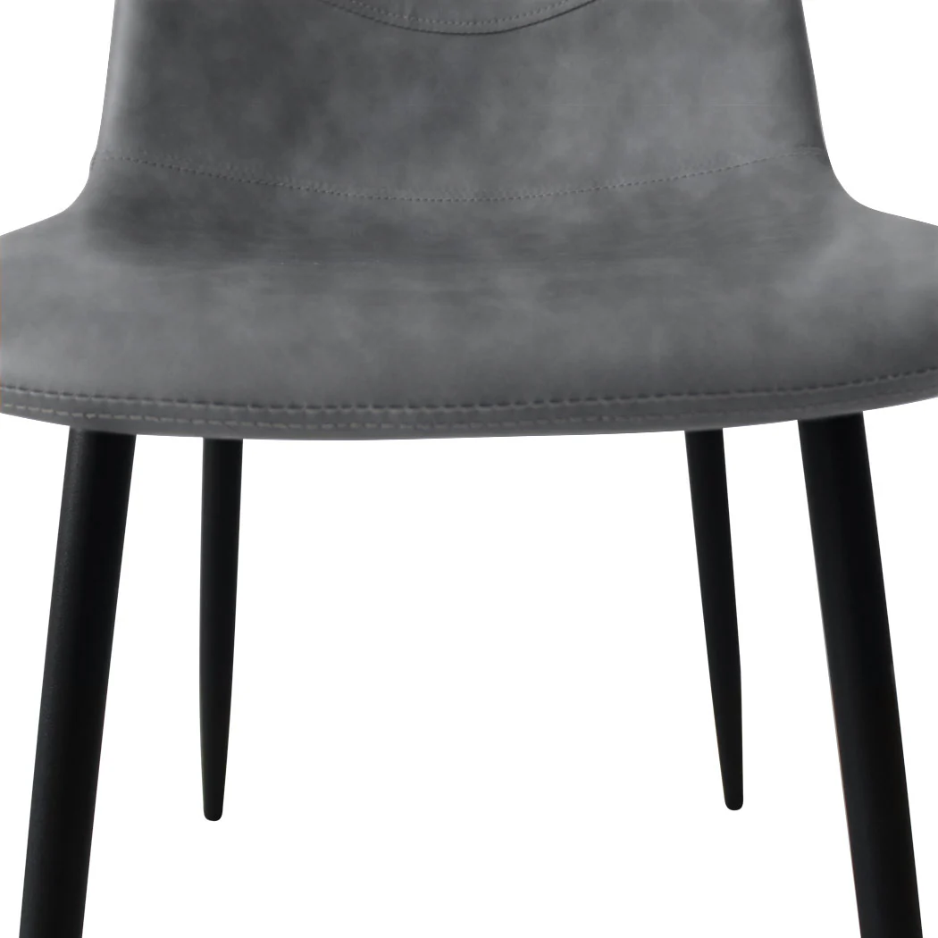 Levede 8x Dining Chairs Kitchen Eames - Image 4
