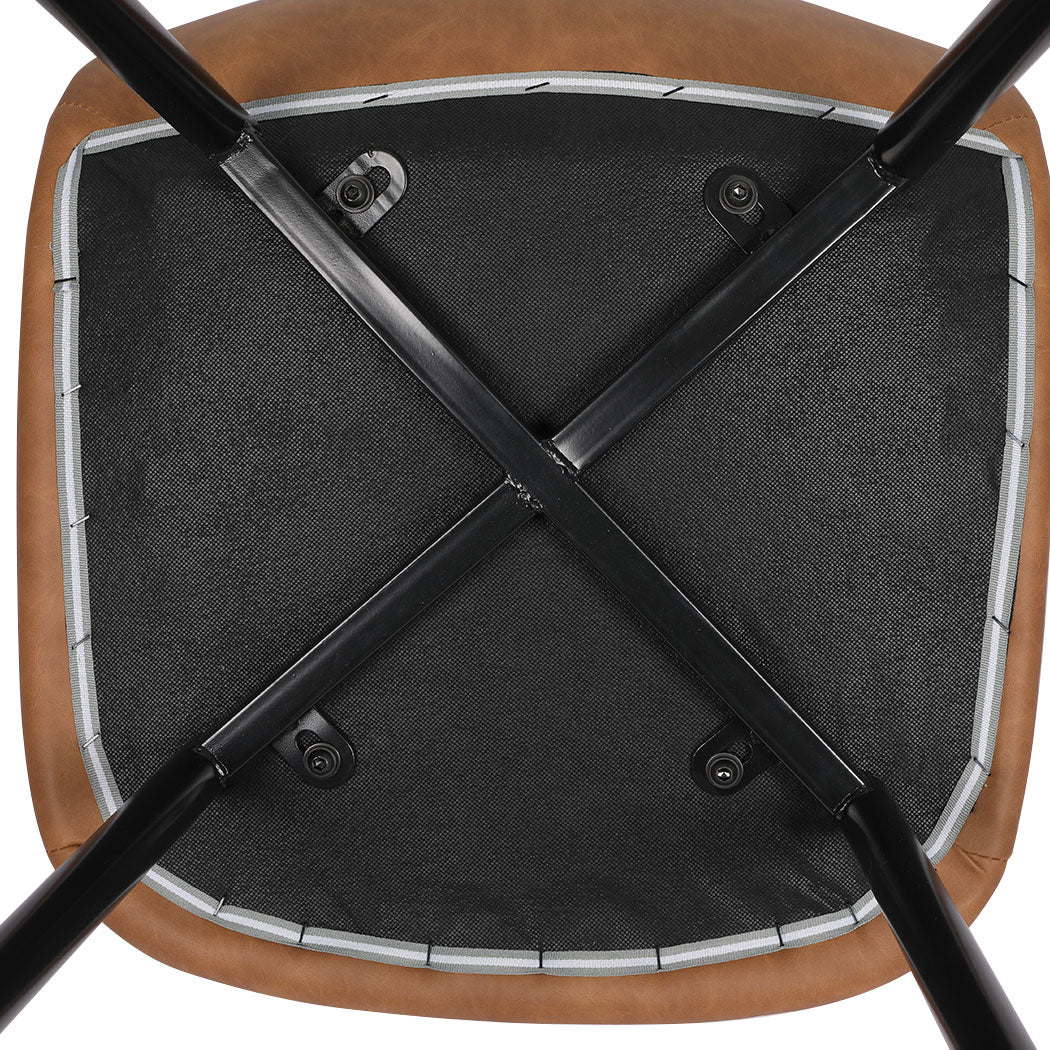Levede 8x Dining Chairs Kitchen Eames - Image 3