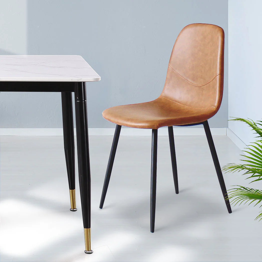 Levede 8x Dining Chairs Kitchen Eames - Image 6