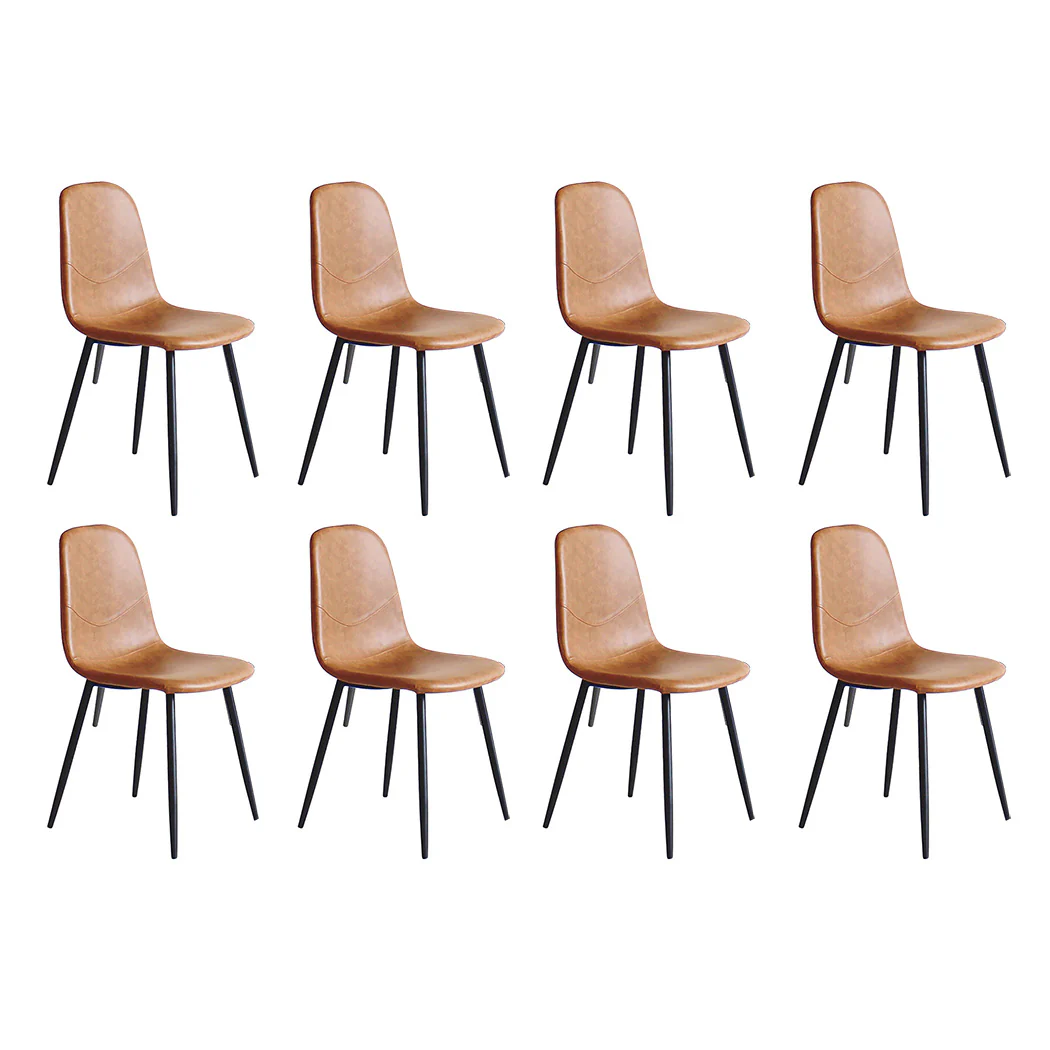 Levede 8x Dining Chairs Kitchen Eames - Image 9