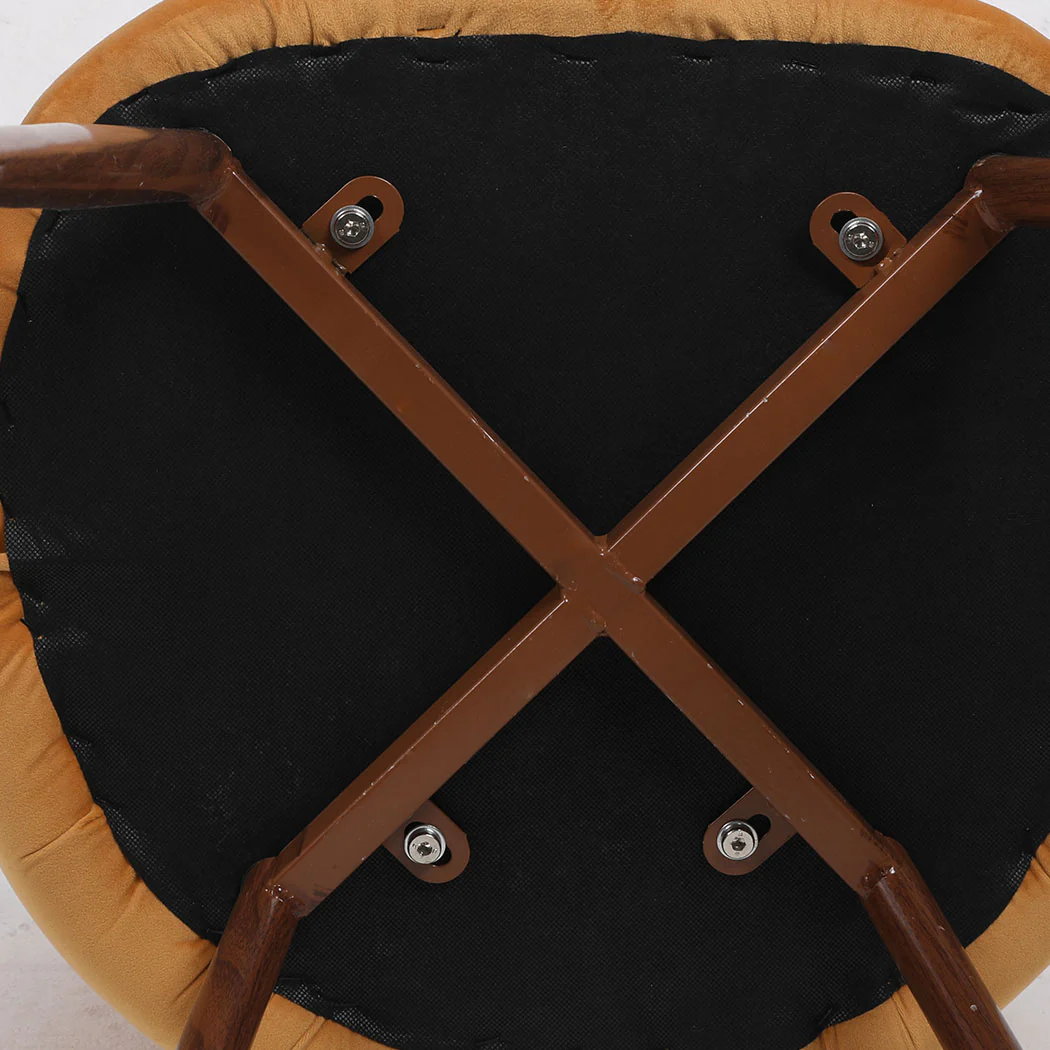 Levede 8x Dining Chairs Seat French - Image 4