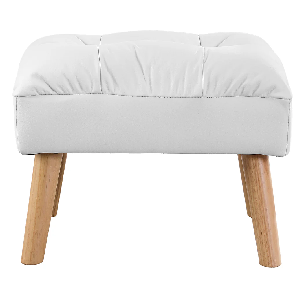 Levede Accent Ottoman Chair Footstool - Image 3
