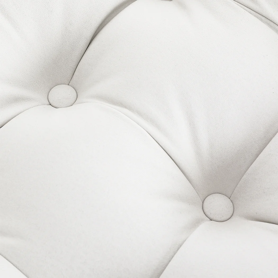 Levede Accent Ottoman Chair Footstool - Image 4