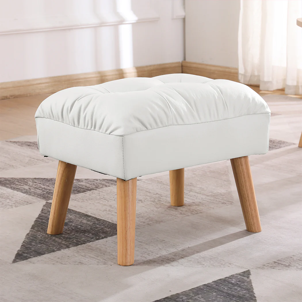 Levede Accent Ottoman Chair Footstool - Image 7
