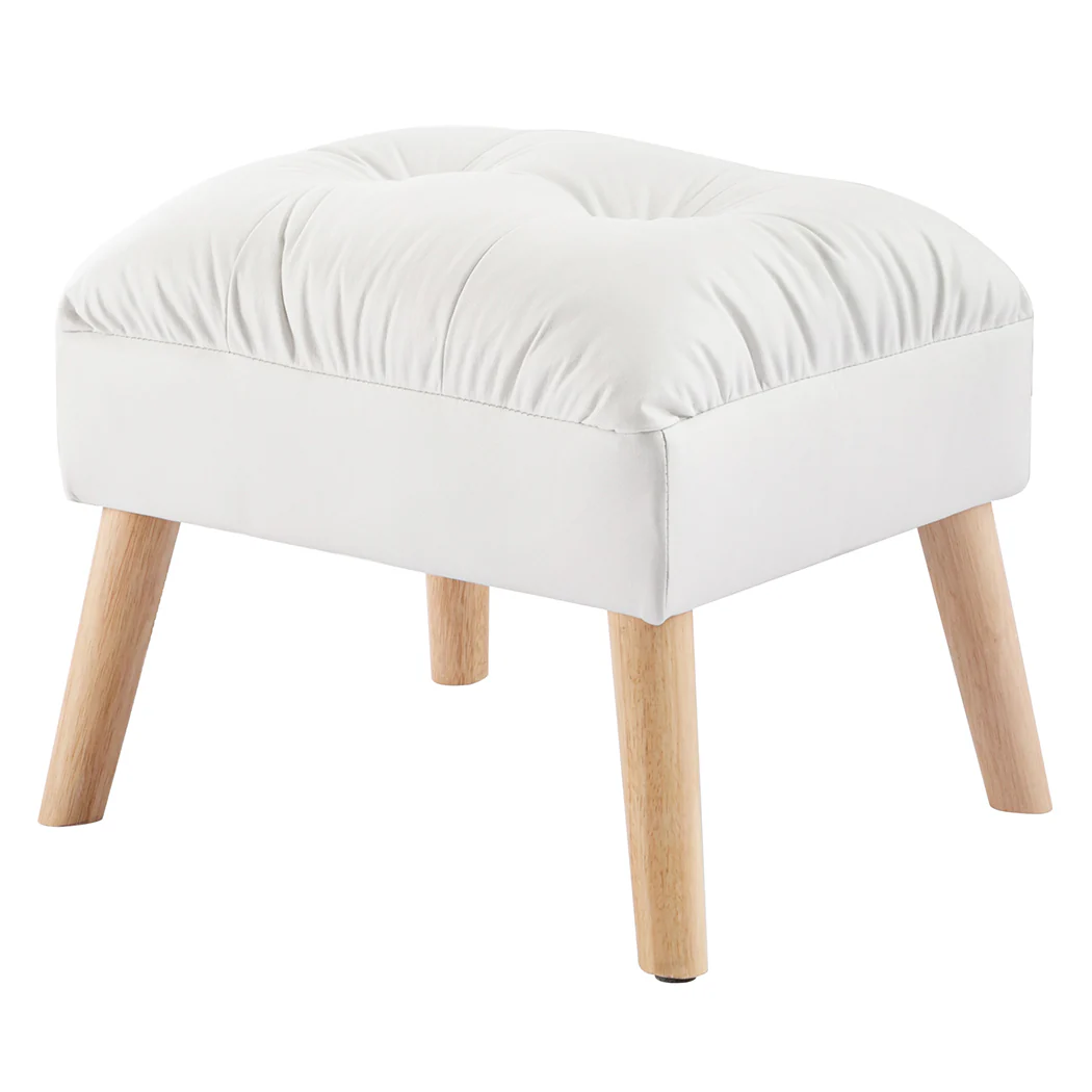 Levede Accent Ottoman Chair Footstool - Image 8