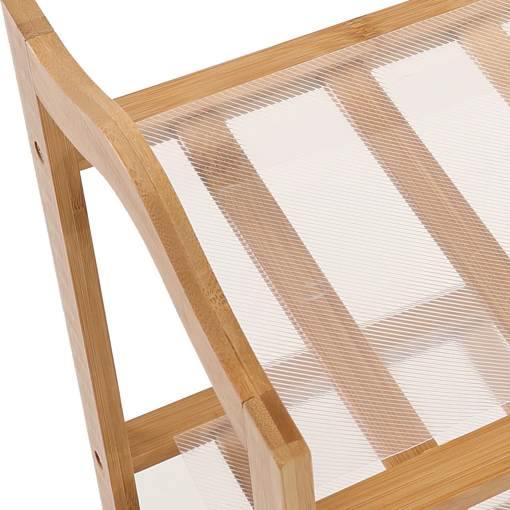 Levede Bamboo Shoe Rack Storage Wooden - Image 3