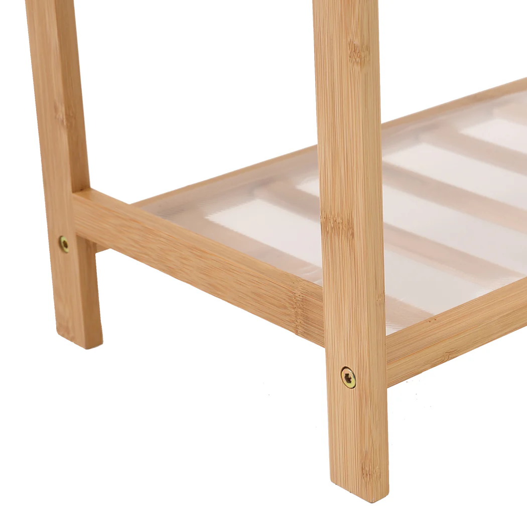 Levede Bamboo Shoe Rack Storage Wooden - Image 4