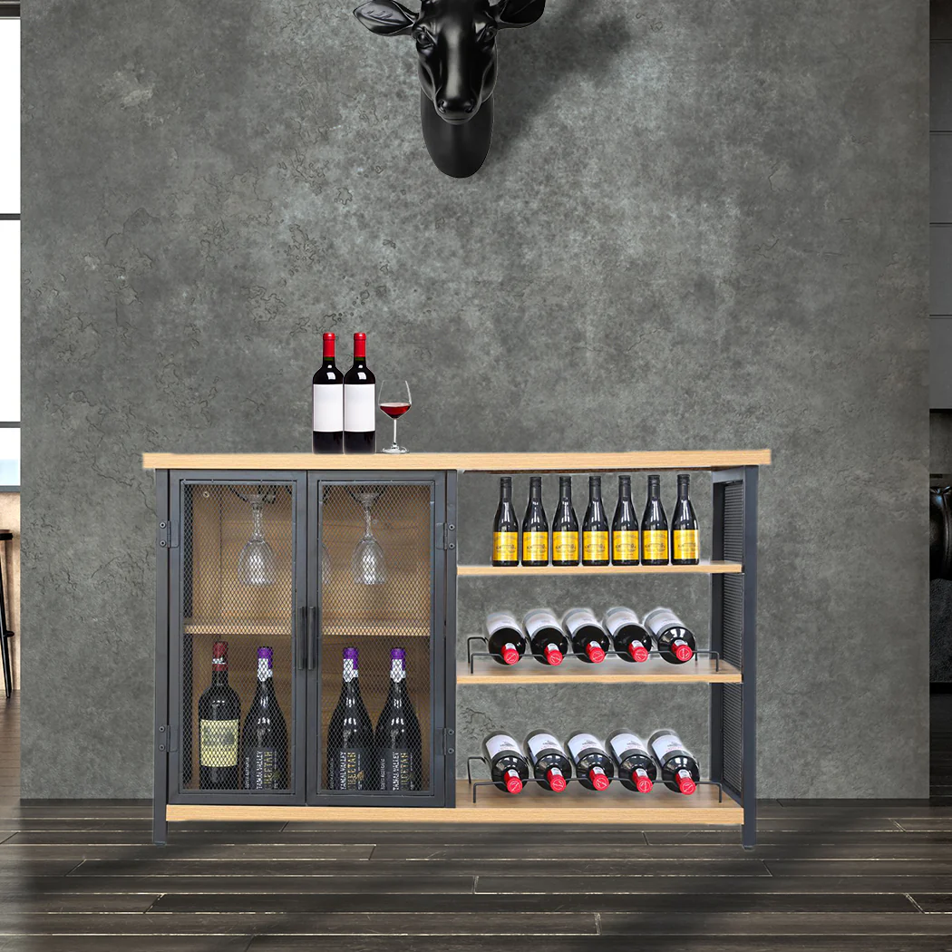 Levede Bar Cabinet Buffet Sideboard - Image 7