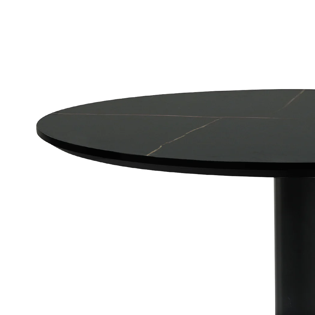 Levede Bar Table Swivel Gas Lift Counter Black - Image 3