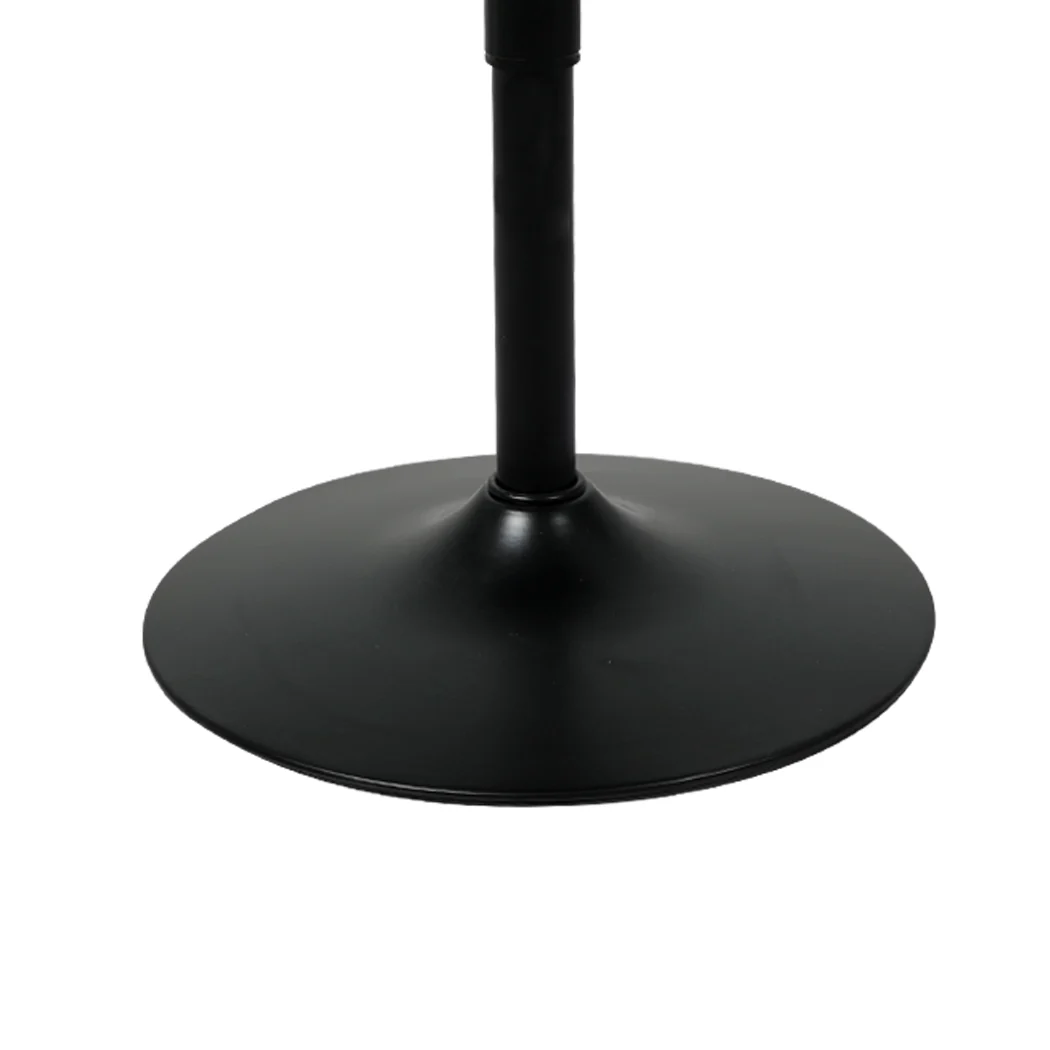 Levede Bar Table Swivel Gas Lift Counter Black - Image 4