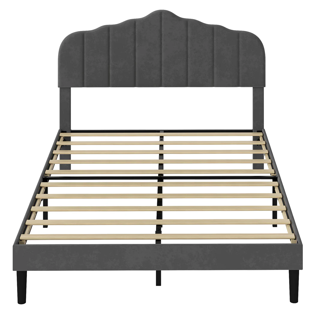 Levede Bed Frame Upholstered Platform Mattress Base Double