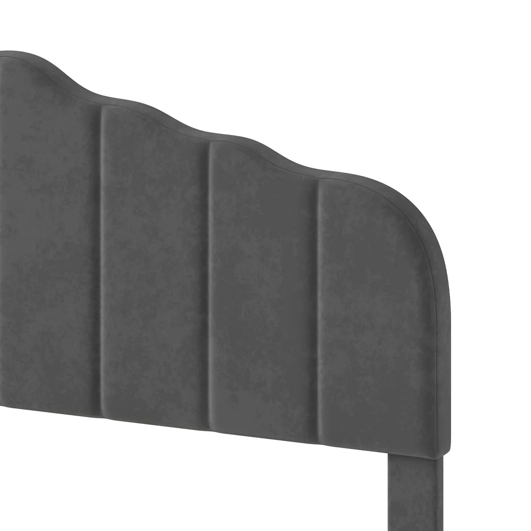 Levede Bed Frame Upholstered Platform Mattress Base Double - Image 3