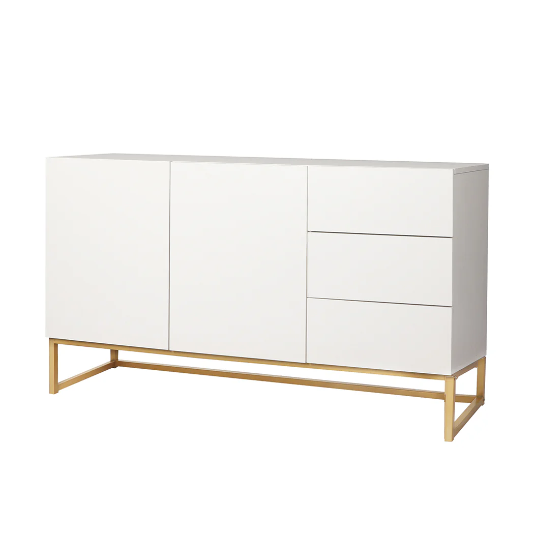 Levede Buffet Sideboard Storage Cabinet White - Image 10