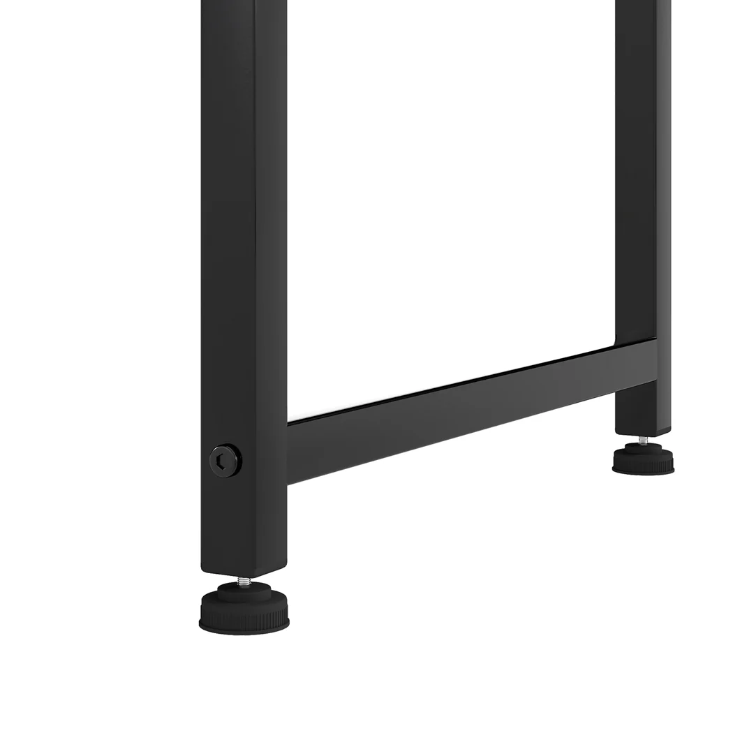 Levede Computer Desk Study Table with Storage Bag Home - Image 3