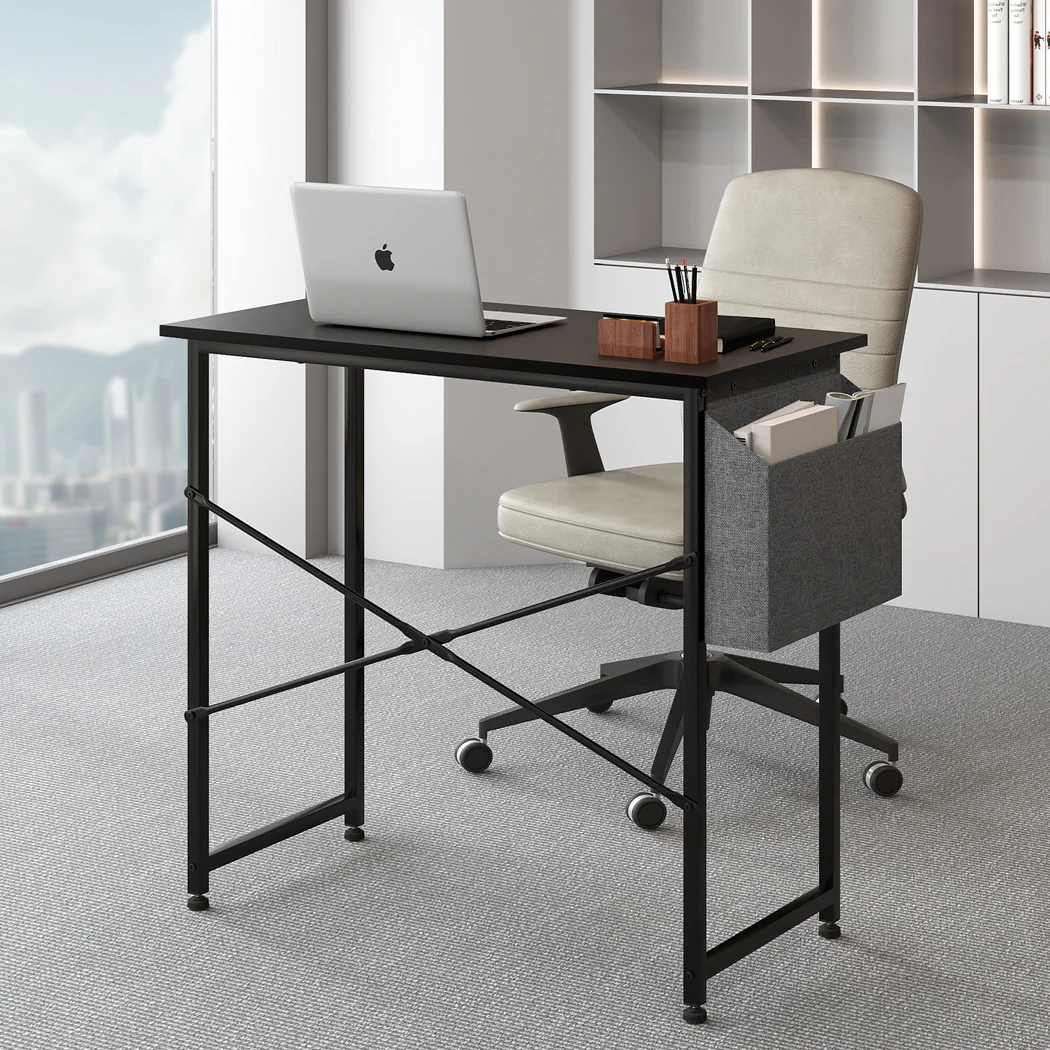 Levede Computer Desk Study Table with Storage Bag Home - Image 6
