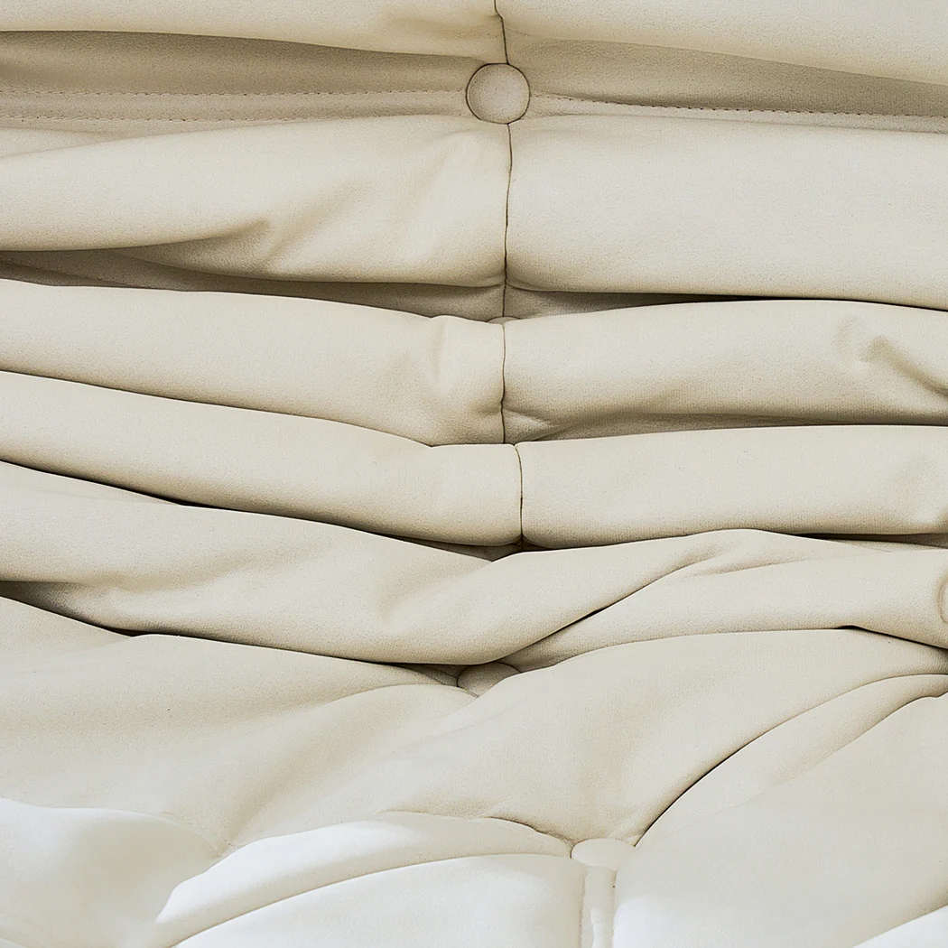 Levede Corner Seaters Floor Sofa Caterpillar Lounge - Image 3