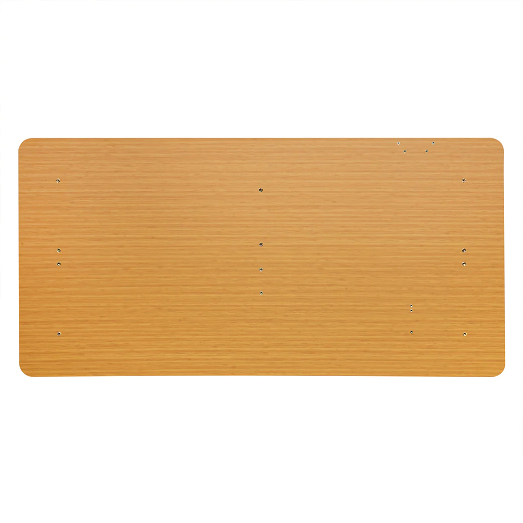 Levede Desktop For Motorised Adjustable Nature 120X60CM Natural - Image 5