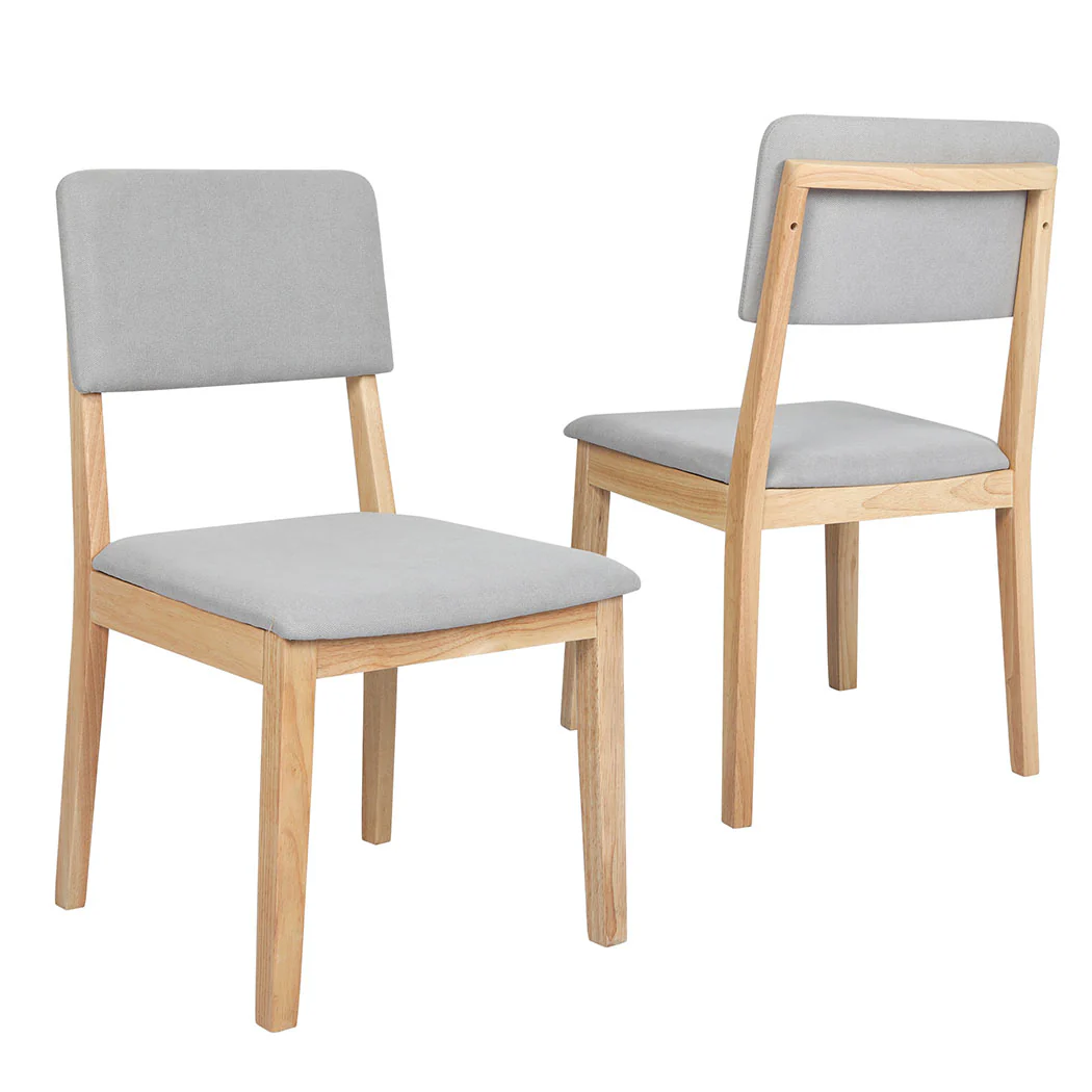 Levede Dining Chairs 6 Upholstered Kitchen Chair