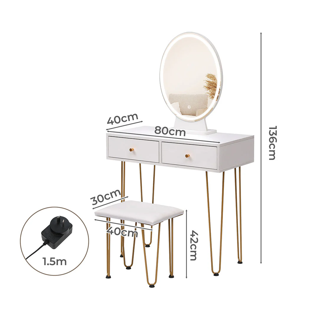 Levede Dressing Table LED Light Strip White - Image 2