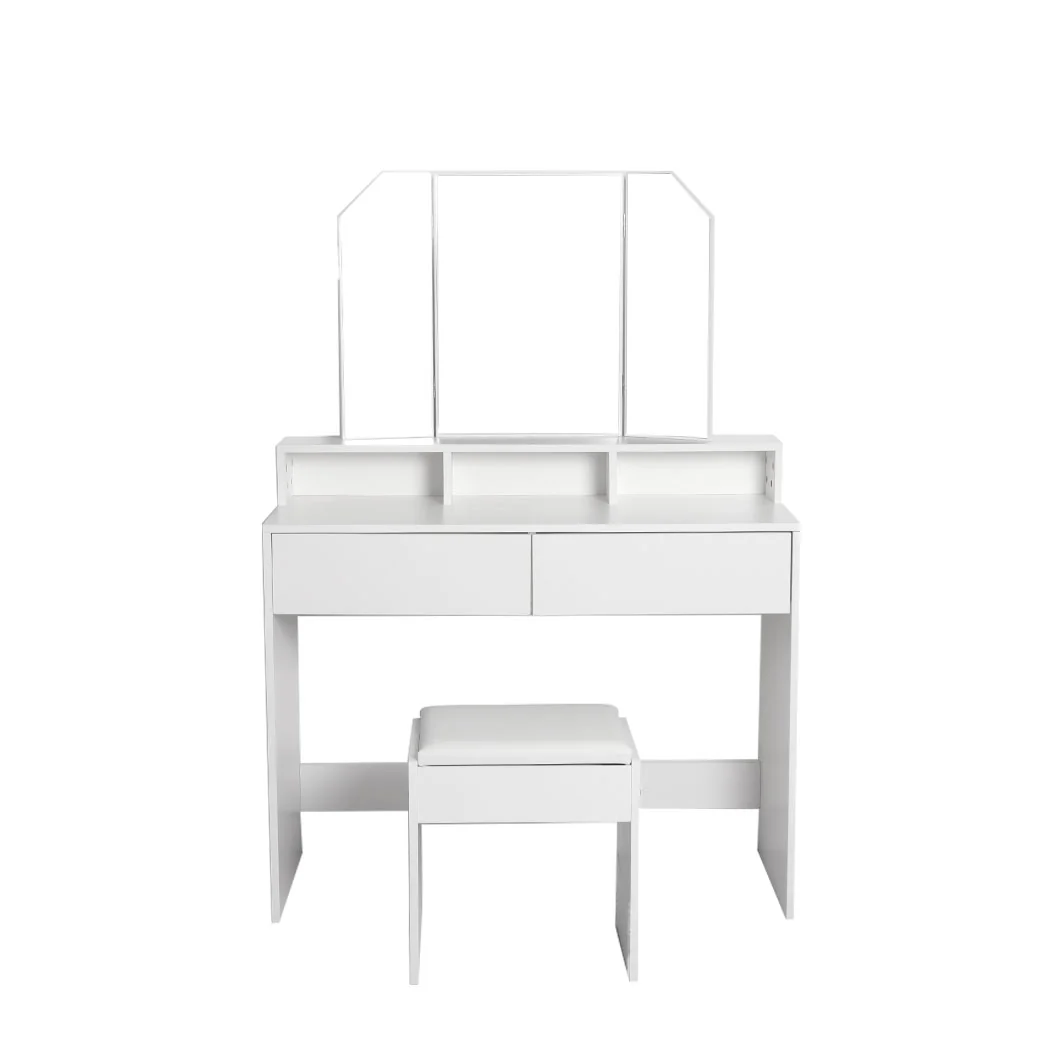 Levede Dressing Table Stool Foldable - Image 2