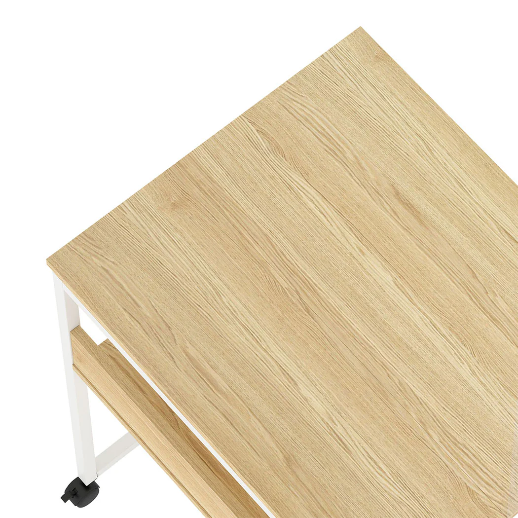 Levede Foldable Computer Desk for Study Home Office - Image 3
