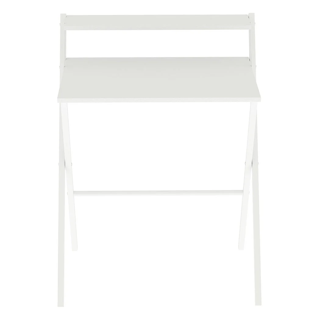 Levede Foldable Computer Desk Office Study Desk White