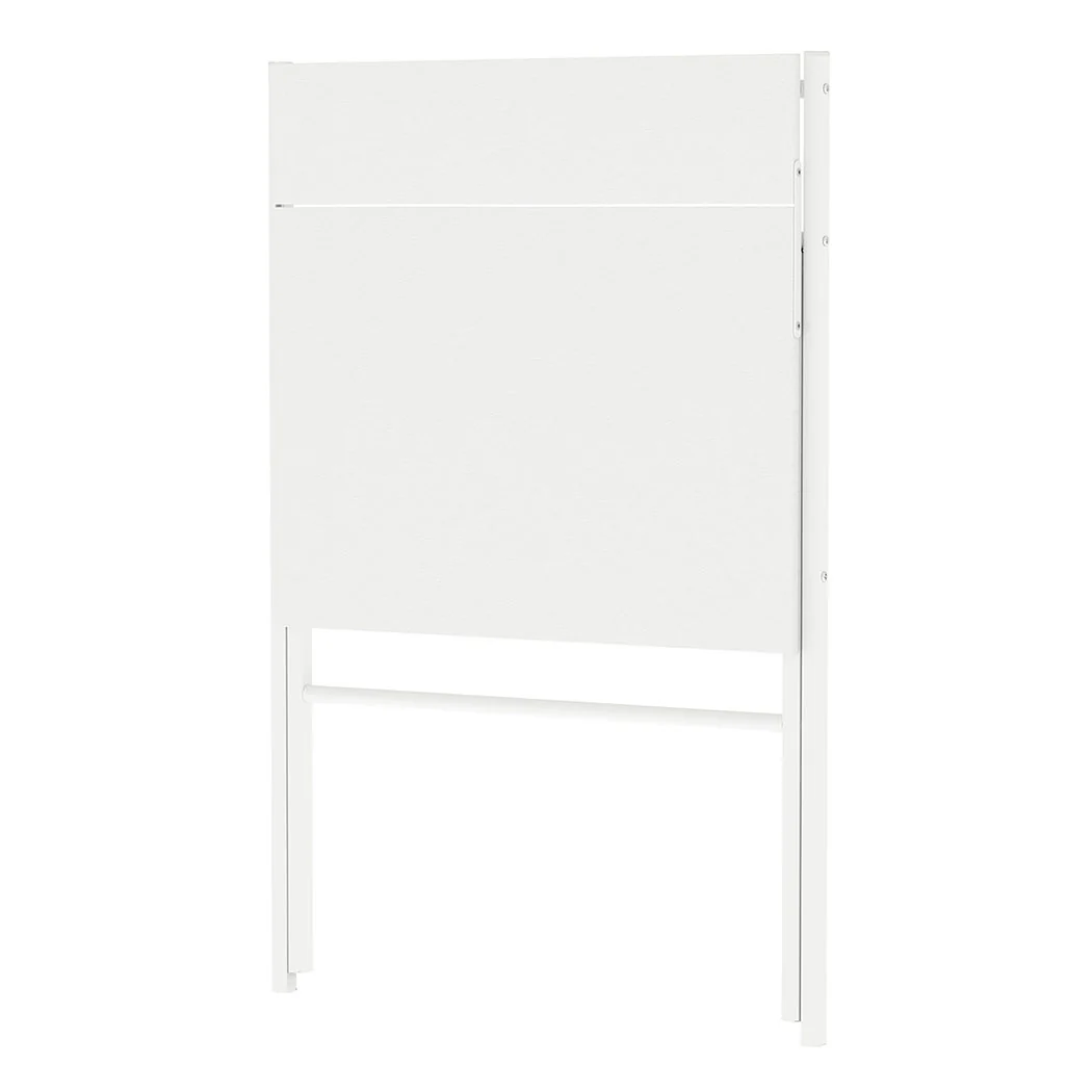 Levede Foldable Computer Desk Office Study Desk White - Image 5