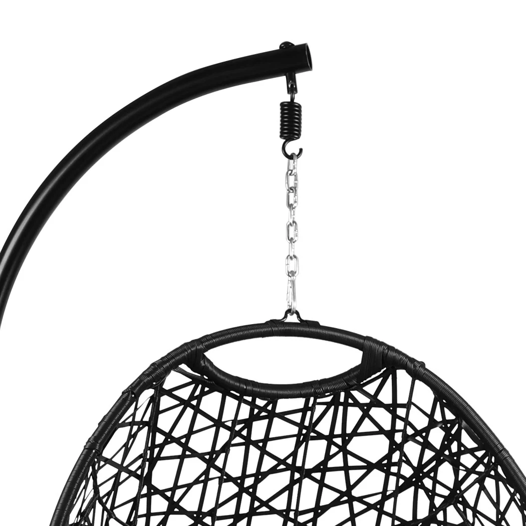 Levede Hanging Swing Egg Chair Outdoor - Image 3