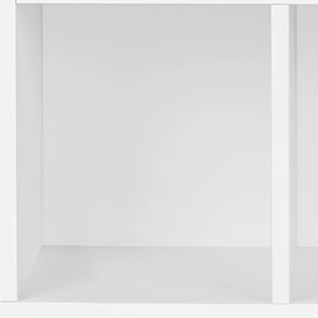 Levede Kids Bookcase Toys Box Shelf White - Image 3