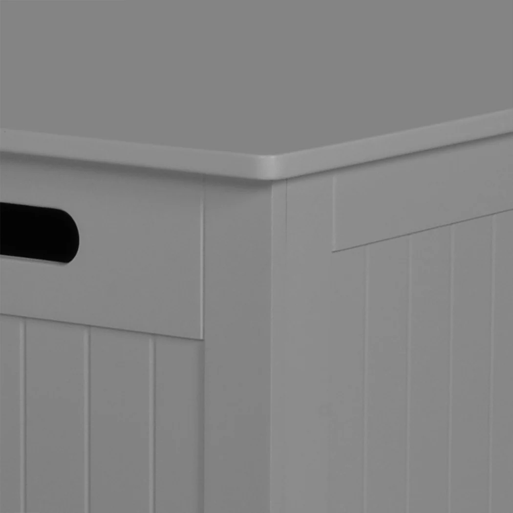 Levede Kids Toy Box Storage Chest Cabinet Grey - Image 5