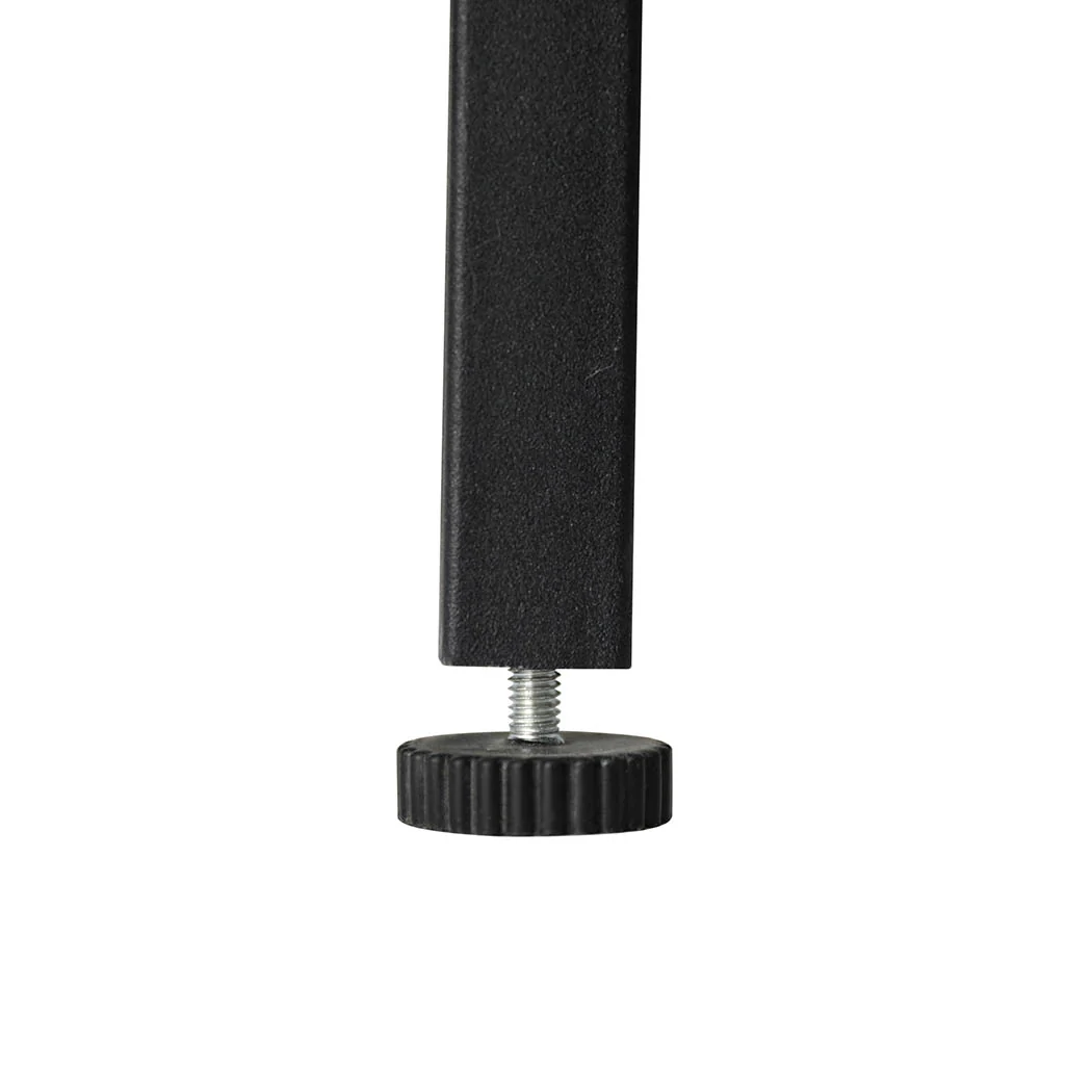 Levede L Shaped Computer Desk Corner Desk Black - Image 5