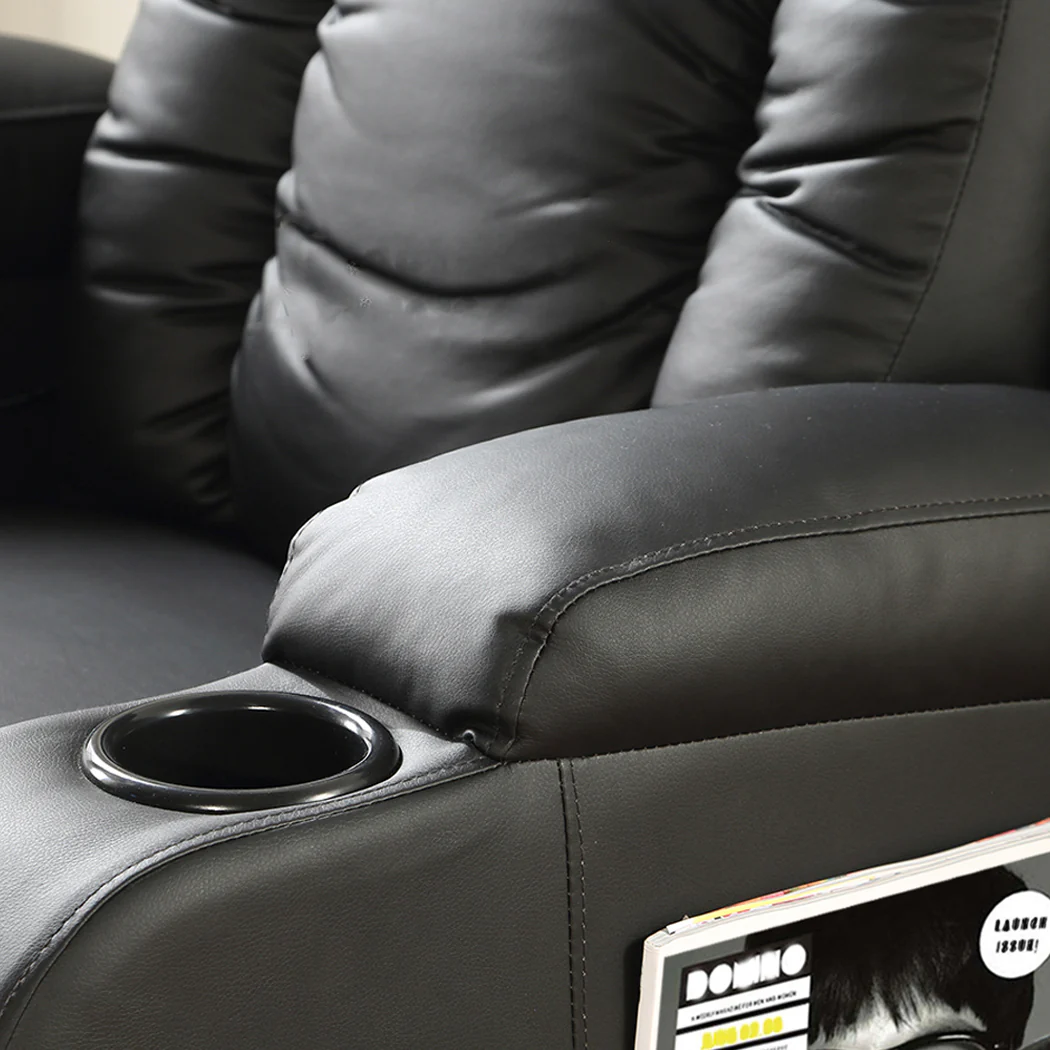 Levede Massage Sofa Chair Recliner 360 - Image 5