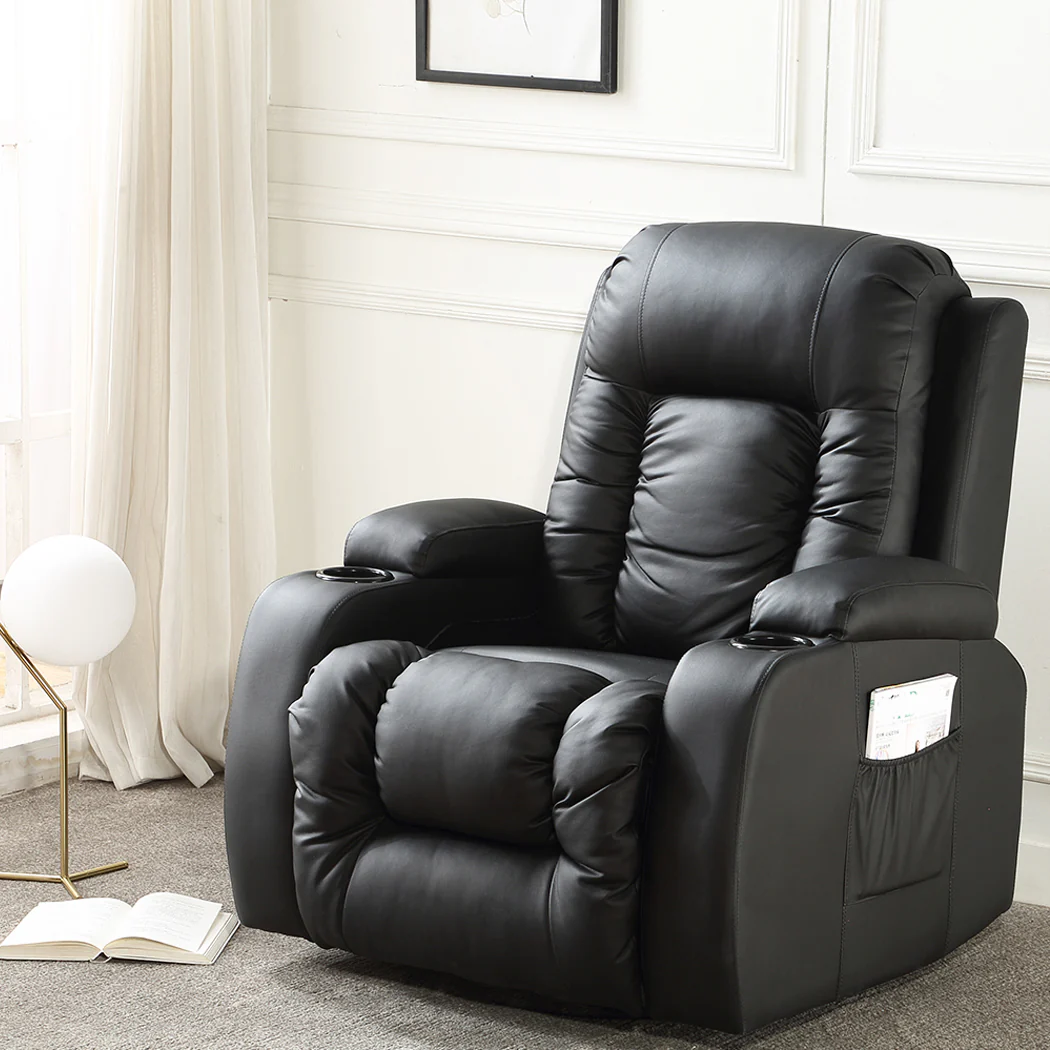 Levede Massage Sofa Chair Recliner 360 - Image 7