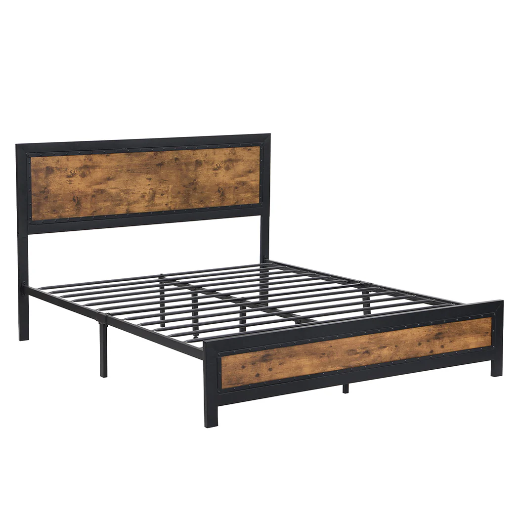 Levede Metal Bed Frame Mattress Base Double - Image 8