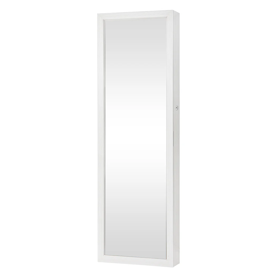 Levede Mirror Jewellery Cabinet LED