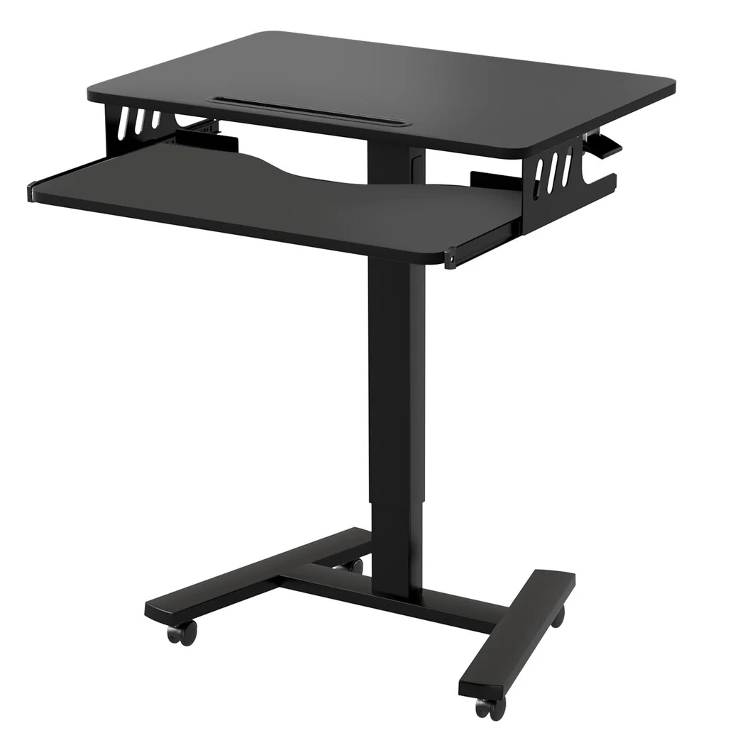 Levede Mobile Standing Desk Adjustable Height Table - Image 9
