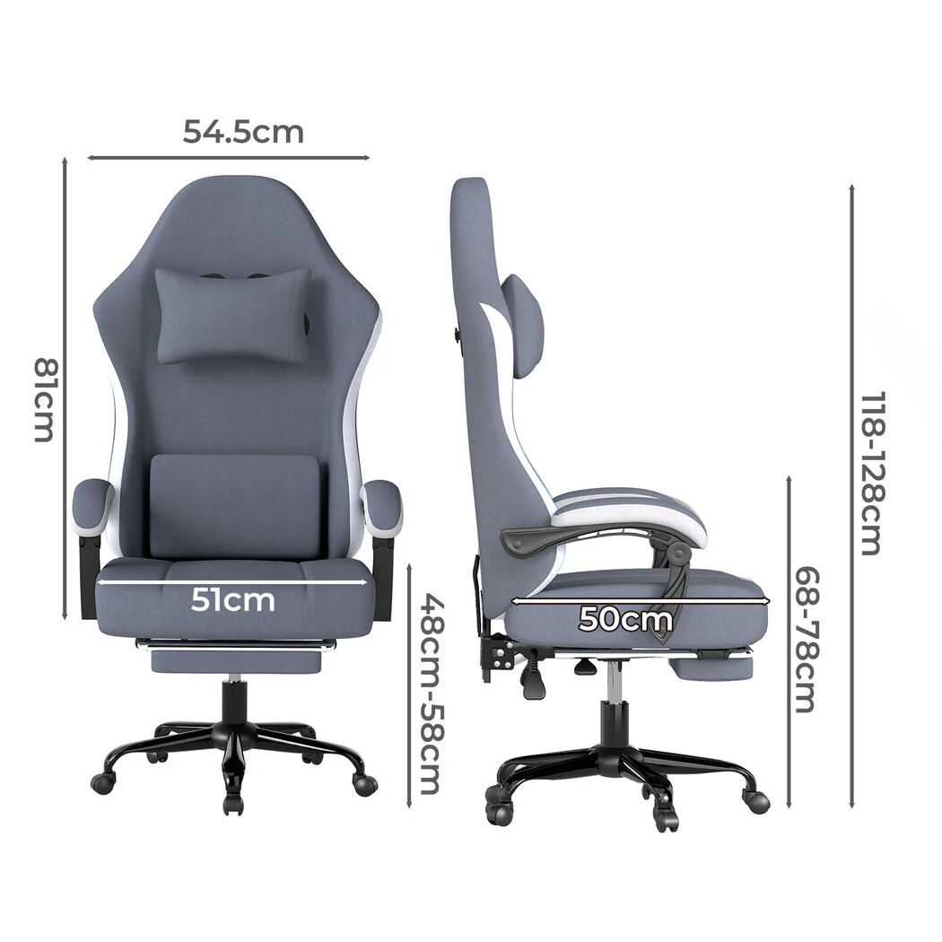 Levede Office Chair High Back PU Leather Gaming Chair - Image 2