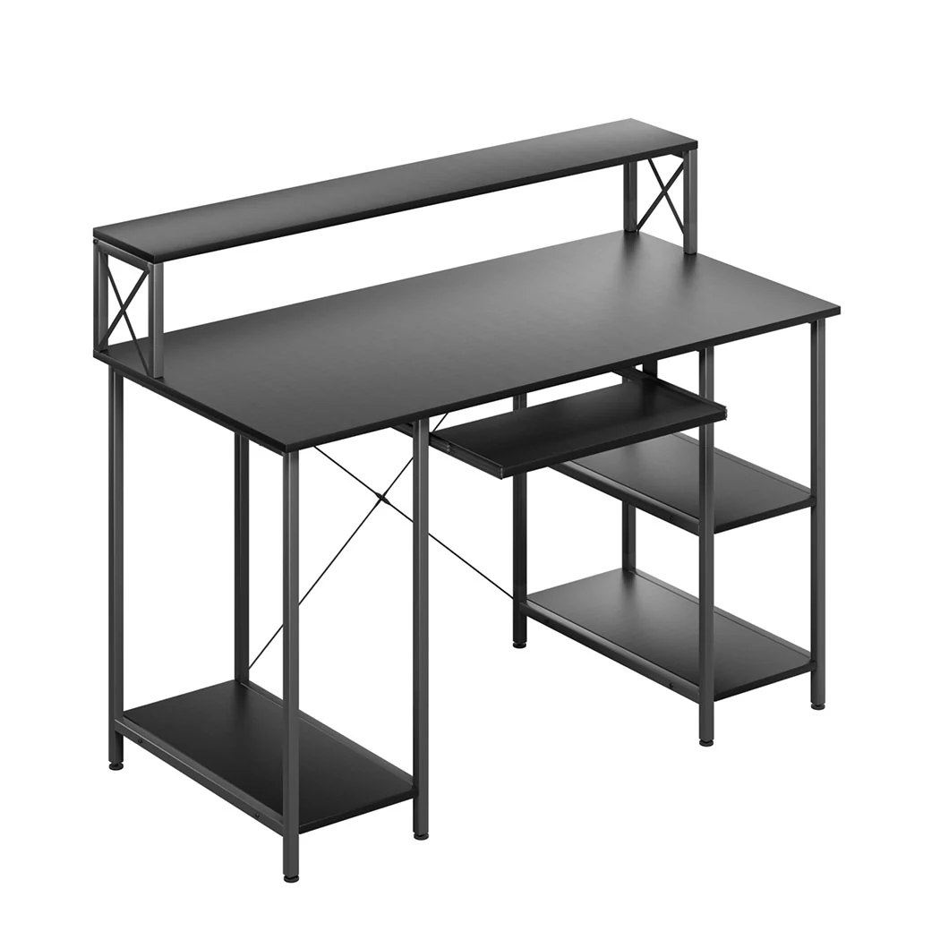 Levede Office Gaming Computer Desk Black - Image 8