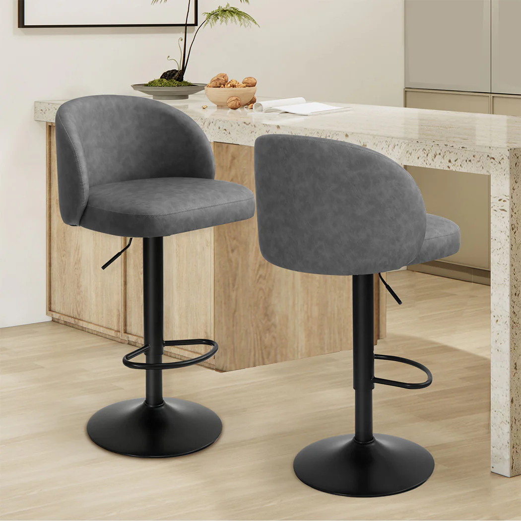 Levede Rolling Bar Stool - Image 6