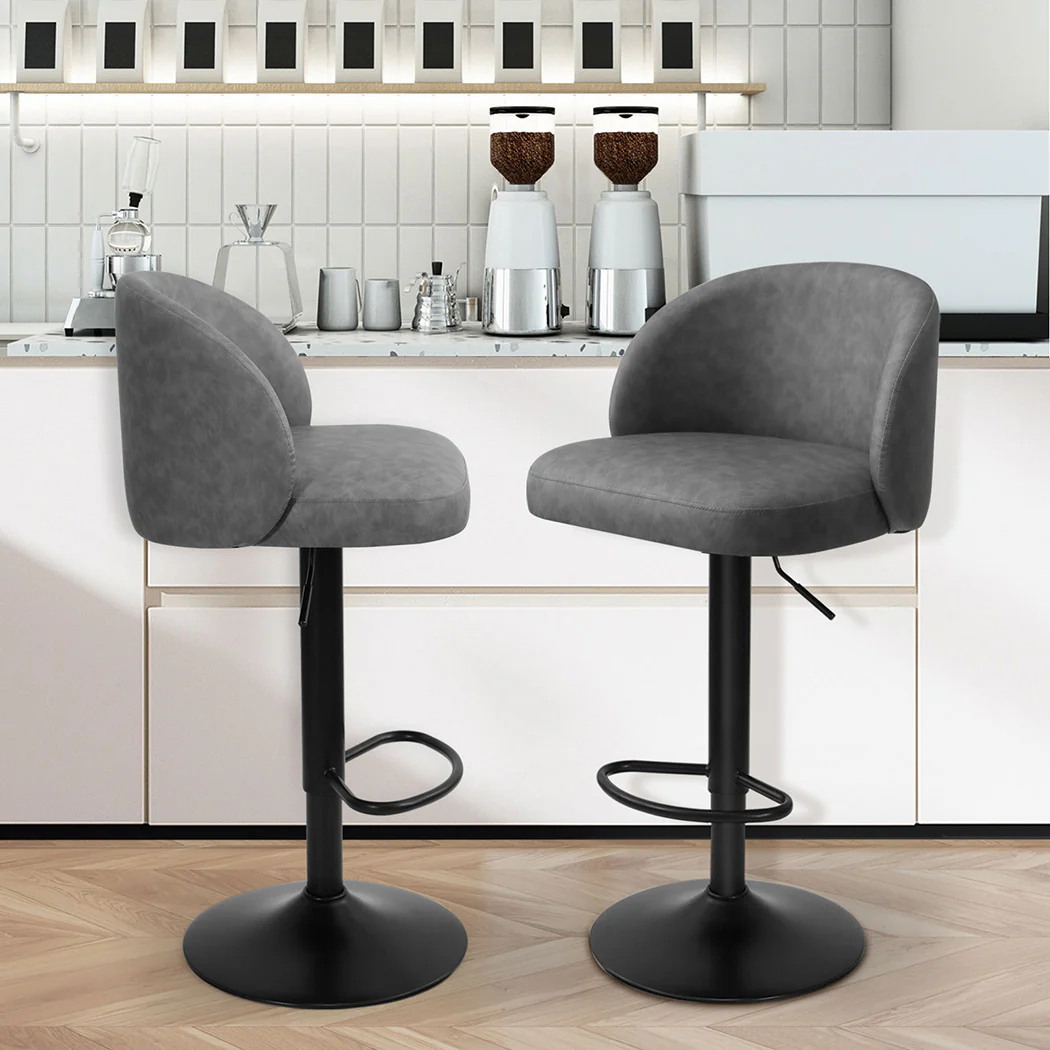 Levede Rolling Bar Stool - Image 7