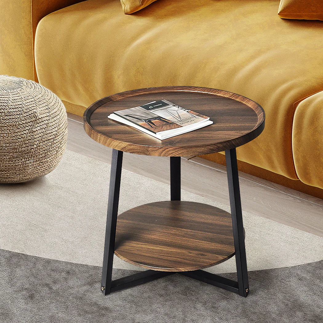 Levede Side Table Coffee Bedside Tables - Image 6