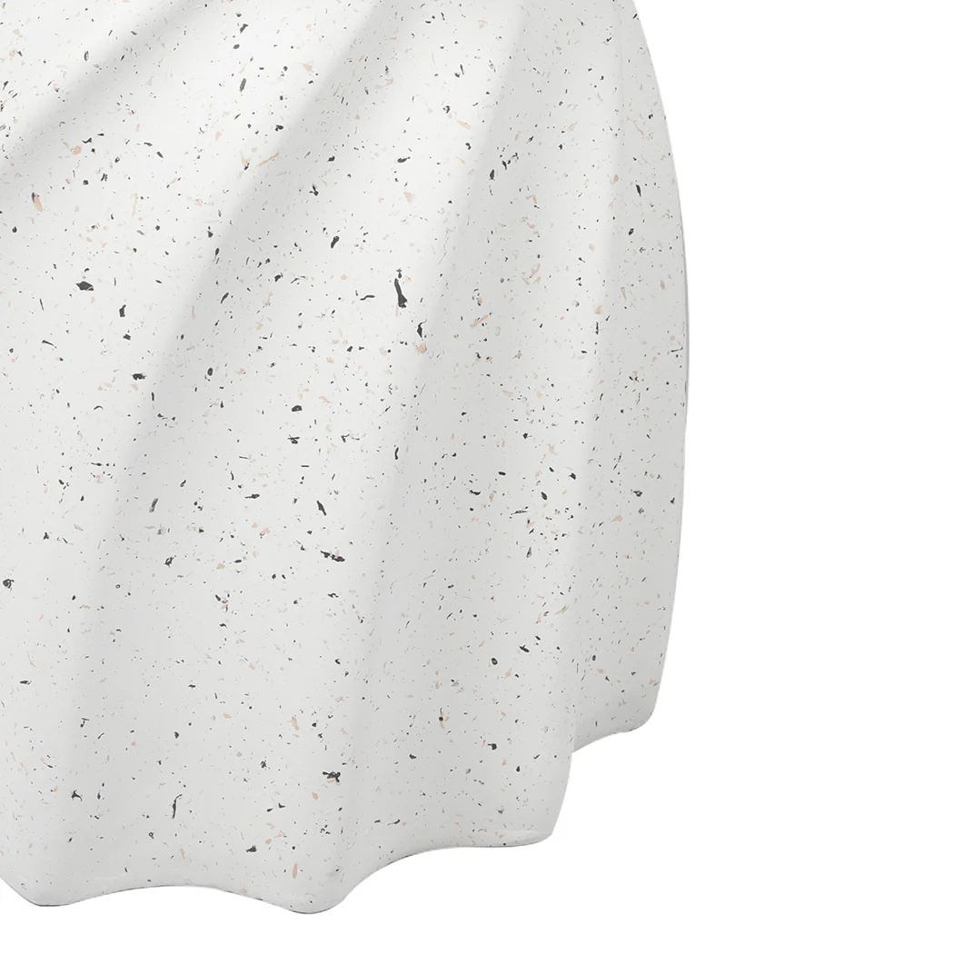 Levede Side Table End Terrazzo Hourglass - Image 4