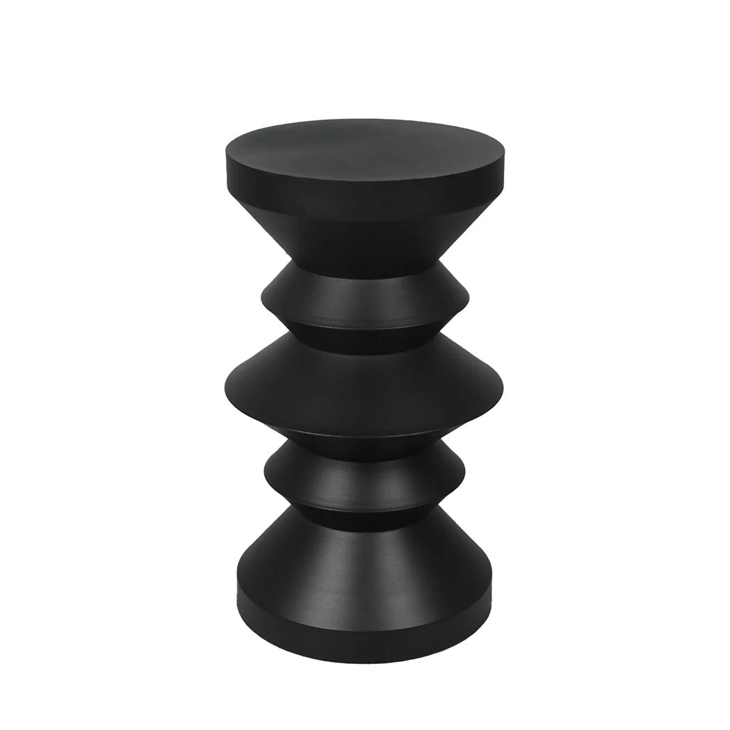 Levede Side Table Round End Bedside