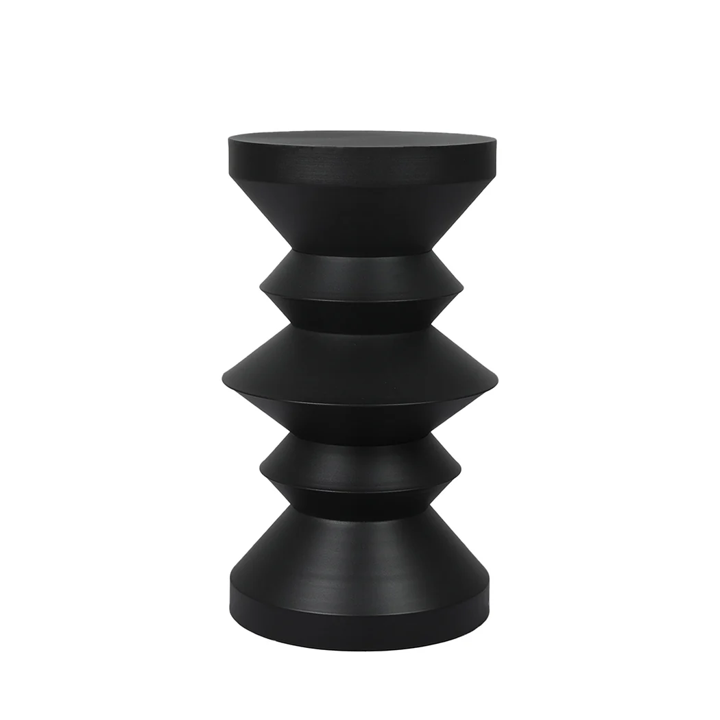 Levede Side Table Round End Bedside - Image 8