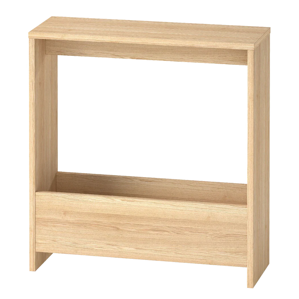 Levede Side Table with Magazine Rack Small End Table - Image 8