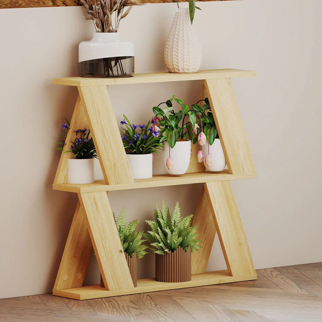 Levede Slim Side Table Storage Compact Coffee Table - Image 6