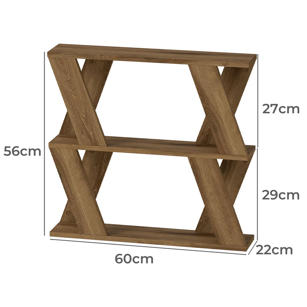 Levede Slim Side Table Storage Compact Coffee Table - Image 2