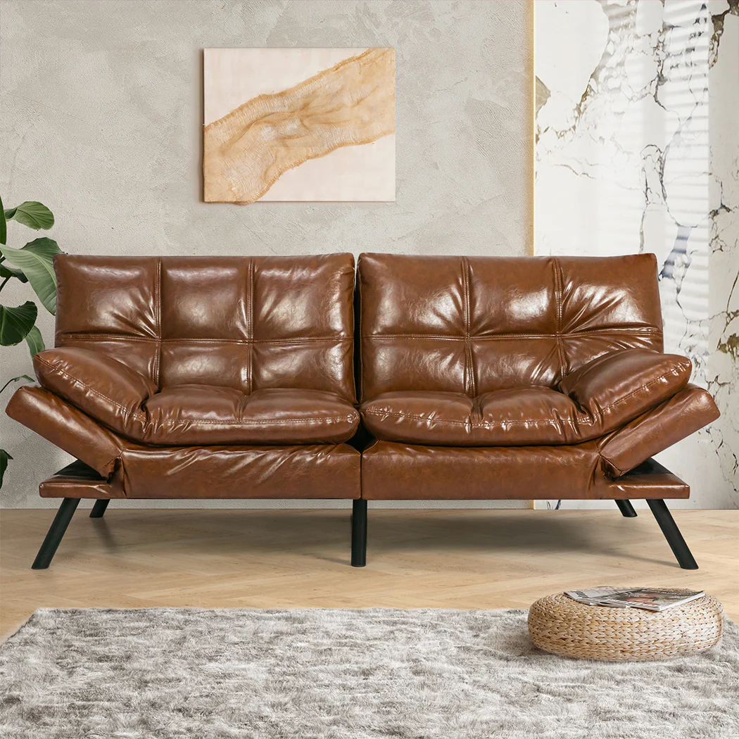 Levede Sofa Bed Futon Recliner Lounge - Image 7