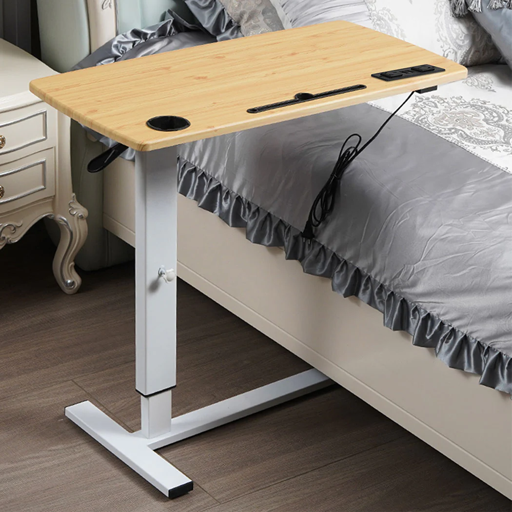 Levede Standing Desk Height Adjustable Oak - Image 7